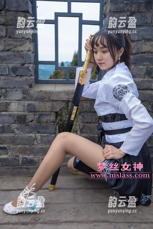 MSLASS梦丝女神 - 晓晓又来了，高清写真集让人盯着女神范儿不放。