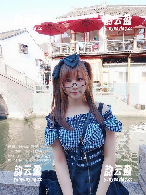 nyako喵子大魔王神隐私房，水手服原图上线，让我想起海贼王的日子！