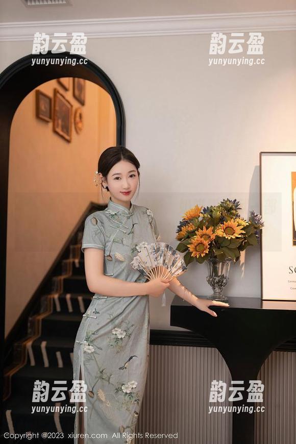 秀人网 - 最新作品来袭，奶喵喵再献一部花嫁，像极了梦中的场景。