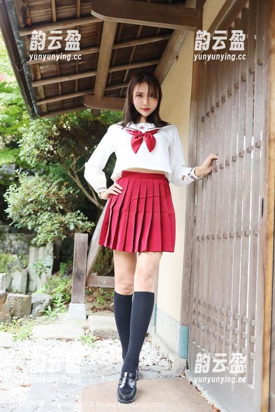 美媛馆 - 黄乐然的水手服大冒险：高清套图中的小闹剧